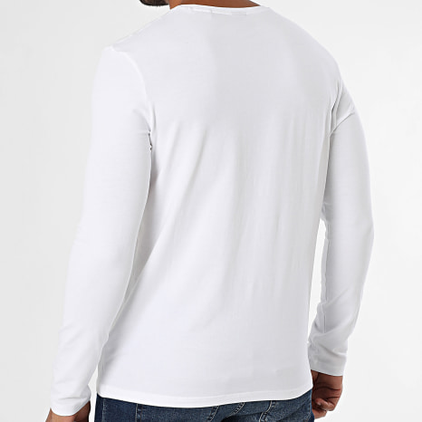 BOSS - Maglietta a maniche lunghe Mix And Match 50515389 Bianco