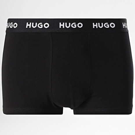 HUGO - Lot De 3 Boxers 50532611 Noir Gris Vert Kaki