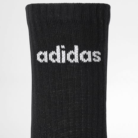 Adidas Sportswear - Lot De 6 Paires De Chaussettes Lin Crew JL6094 Noir