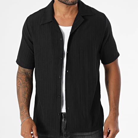 KZR - Chemise Manches Courtes 229 Noir