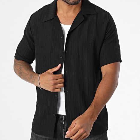 KZR - Chemise Manches Courtes 229 Noir