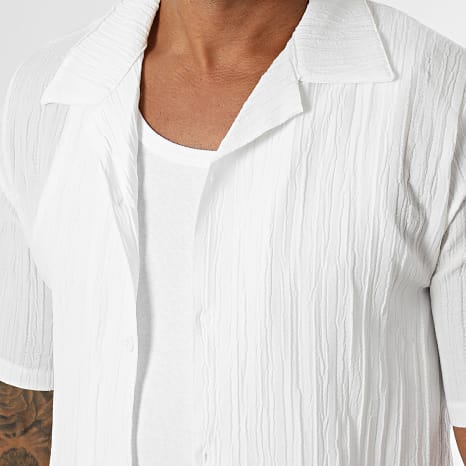 KZR - Chemise Manches Courtes 229 Blanc