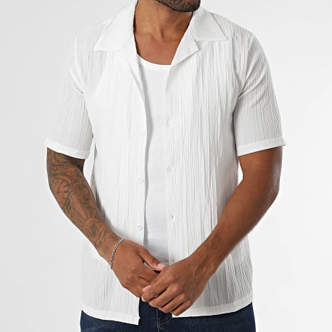 KZR - Chemise Manches Courtes 229 Blanc