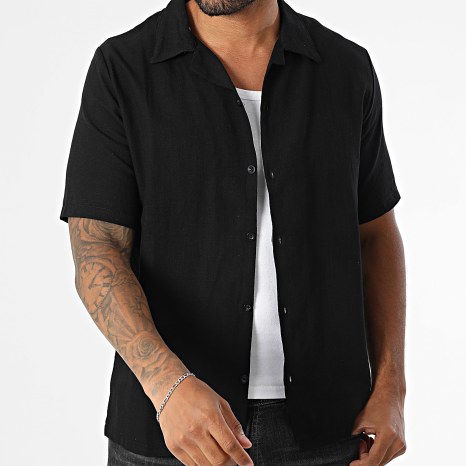 KZR - Chemise Manches Courtes 236 Noir