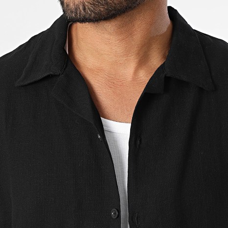 KZR - Chemise Manches Courtes 236 Noir