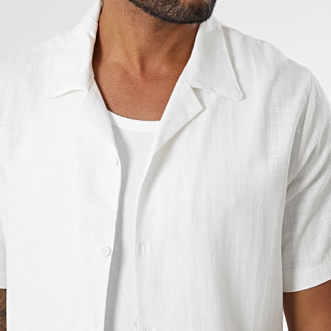 KZR - Chemise Manches Courtes 236 Blanc