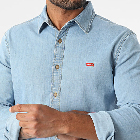 Levi's - Chemise Jean Manches Longues Slim 86625 Bleu Denim