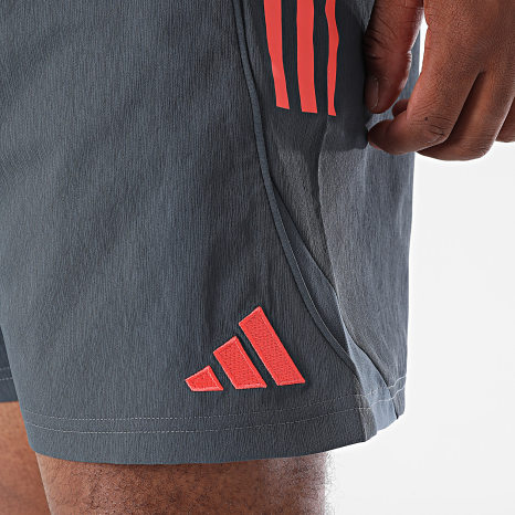 Adidas Sportswear - Short Jogging FC Bayern Munich KA3863 Gris Anthracite Orange Fluo