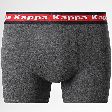 Classic Series - Juego de 3 Boxers 92892030 Rojo Gris Carbón Negro