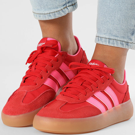 Adidas Performance - Barreda Decode J JR0759 Better Scarlet Lucid Pink Gum Zapatillas Mujer