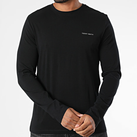 Teddy Smith - Tee Shirt Long Sleeve 11017085D Black