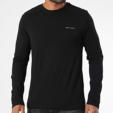 Teddy Smith - Tee Shirt Long Sleeve 11017085D Black