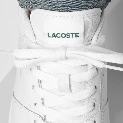 Lacoste - Zapatillas Court Ace 225 Blanco Verde Oscuro