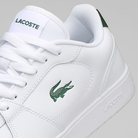 Lacoste - Court Ace 225 Wit Donkergroen Sneakers