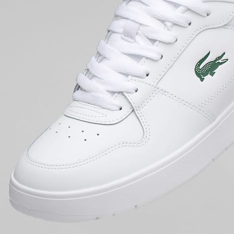 Lacoste - Court Ace 225 Wit Donkergroen Sneakers