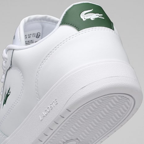 Lacoste - Court Ace 225 Wit Donkergroen Sneakers