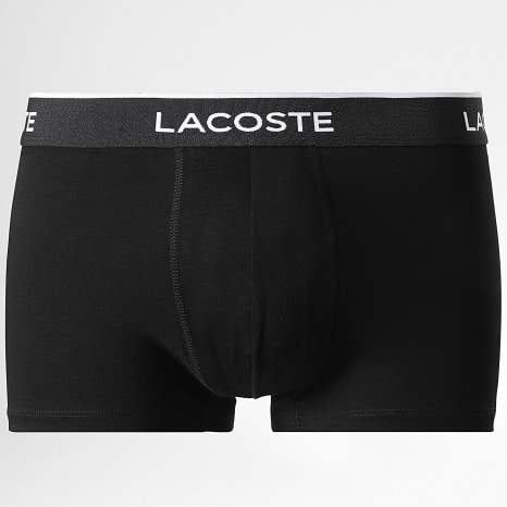 Lacoste - Lot De 7 Boxers Classic Noir