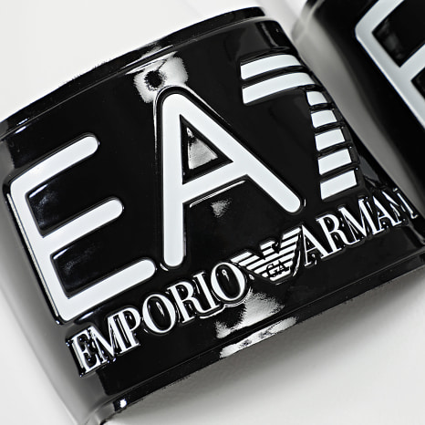 EA7 Emporio Armani - Claquettes Scarpe 7X000108-AF15118 Black White