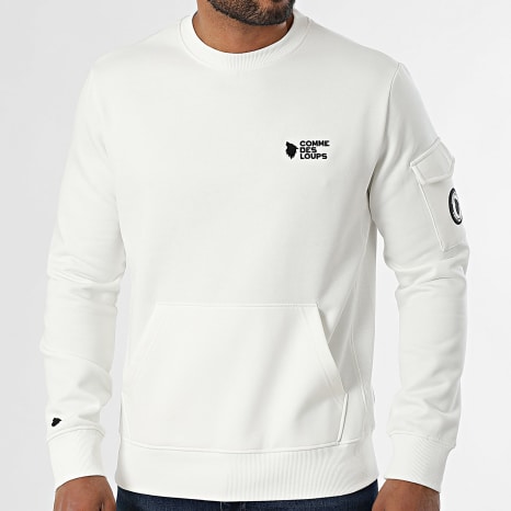 Comme Des Loups - Sweat Crewneck Brooklyn Blanc