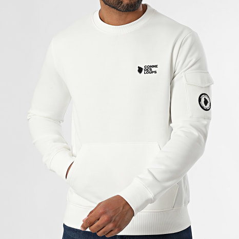 Comme Des Loups - Sweat Crewneck Brooklyn Blanc