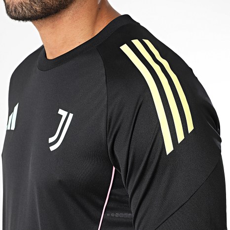 Adidas Sportswear - Tee Shirt Slim Fit Juventus Training Jersey JN7455 Noir