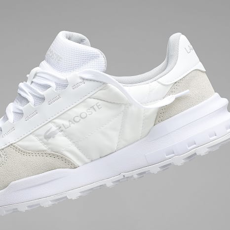Lacoste - Baskets Elite Active Evo 225 White Light Grey