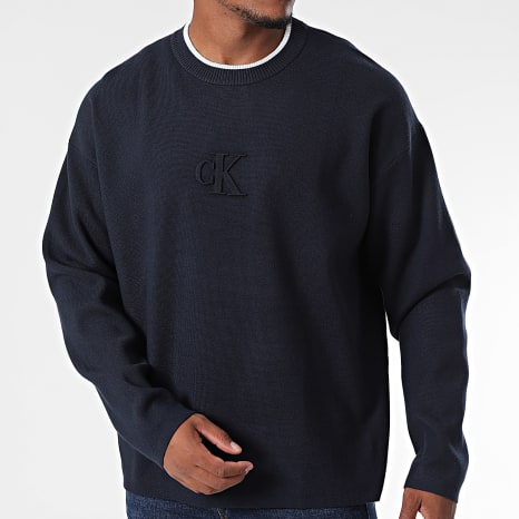 Calvin Klein - Jersey azul marino 300G