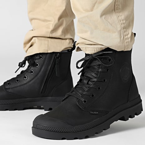 Palladium - Boots Pampa Zip Leather 76888 Black