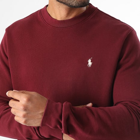 Polo Ralph Lauren - Sudadera cuello redondo Original Player Burdeos
