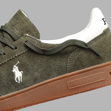 Polo Ralph Lauren - Sneakers Bedford Olive White