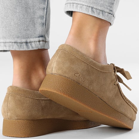 弱志 ☆ Clarks / WallabeeGTX Sand Suede Clarks Wallabee Gore-Tex
