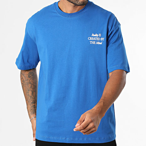 Fins de Séries - Maglietta oversize grande 126 blu reale