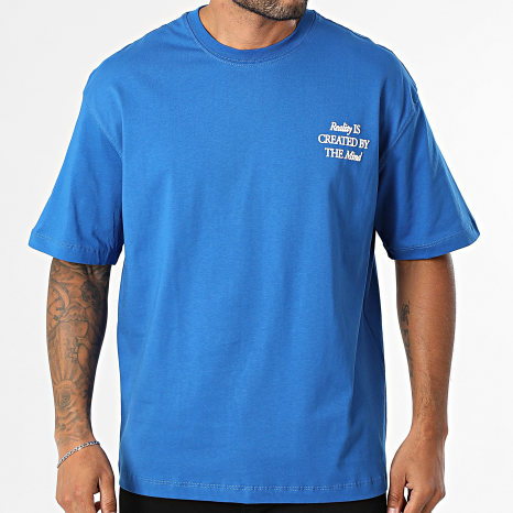 Fins de Séries - Maglietta oversize grande 126 blu reale