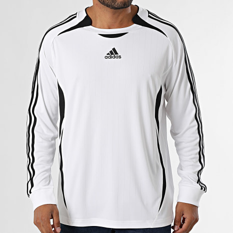 Adidas Sportswear - Tee Shirt Long Sleeve With Stripes Teamgeist