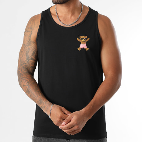 Teddy Yacht Club - Small King Of Swim Tank Top Black