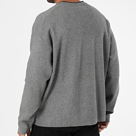 Calvin Klein - Pull 300G Gris Chiné
