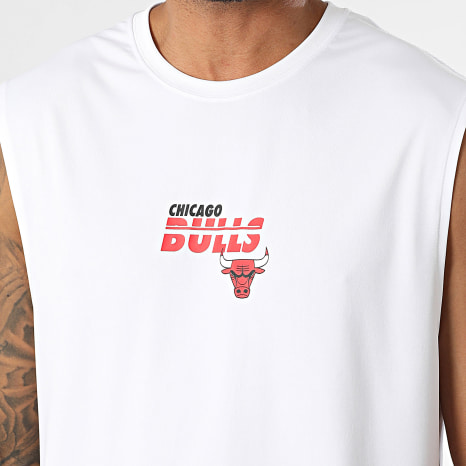 New Era - Débardeur NBA Essentials Chicago Bulls 60684286 Blanc
