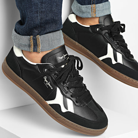 Pepe Jeans - Ball Zero Sneakers PMS000010 Black - Ryses