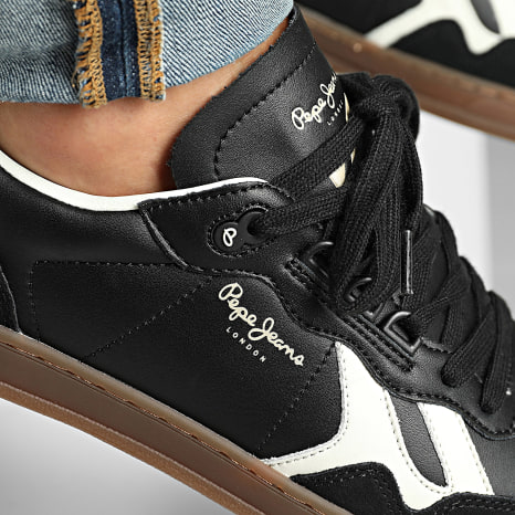Pepe Jeans - Ball Zero Sneakers PMS000010 Black - Ryses