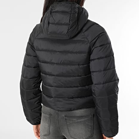 Calvin Klein - Doudoune Capuche Zippée Femme 7C510 Noir