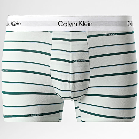 Calvin Klein - Set De 3 Boxers NB4392 Verde Oscuro Azul Claro Verde Claro