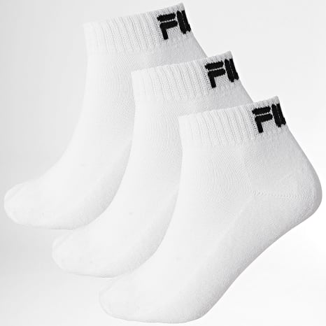 Classic Series - Lote de 3 Pares de Calcetines F9803 Blanco