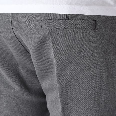 Classic Series - Pantalon Habillé Relaxed 2208 Gris Anthracite Chiné