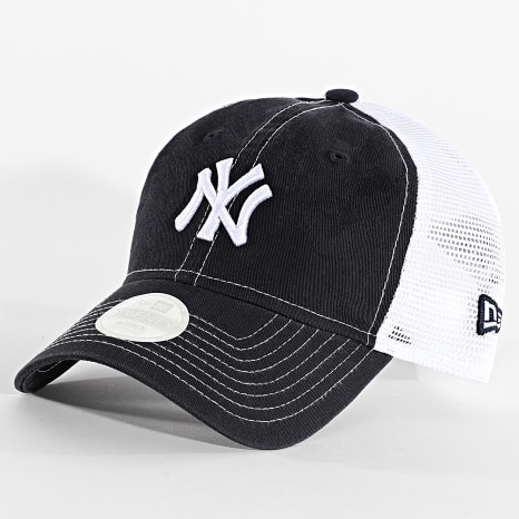 New Era - Casquette Trucker Femme 9Twenty NY Yankees 60691131 Noir Blanc