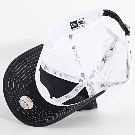 New Era - Casquette Trucker Femme 9Twenty NY Yankees 60691131 Noir Blanc