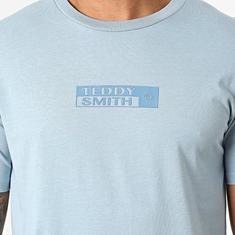 Teddy Smith - Tee Shirt Regular Fit John 11017824D Light Blue