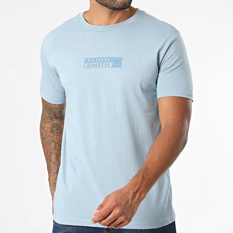 Teddy Smith - Tee Shirt Regular Fit John 11017824D Light Blue