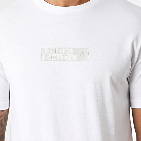 Teddy Smith - John 11017824D Regular Fit Tee Blanco