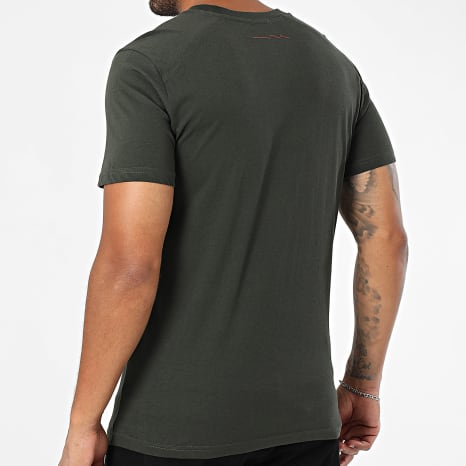 Teddy Smith - Tee Shirt Regular Fit John 11017824D Dark Khaki Green