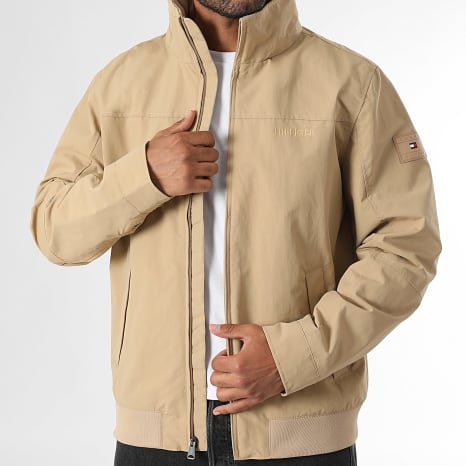 Tommy Hilfiger - Veste Capuche Zippée Im Regatta 7808 Beige